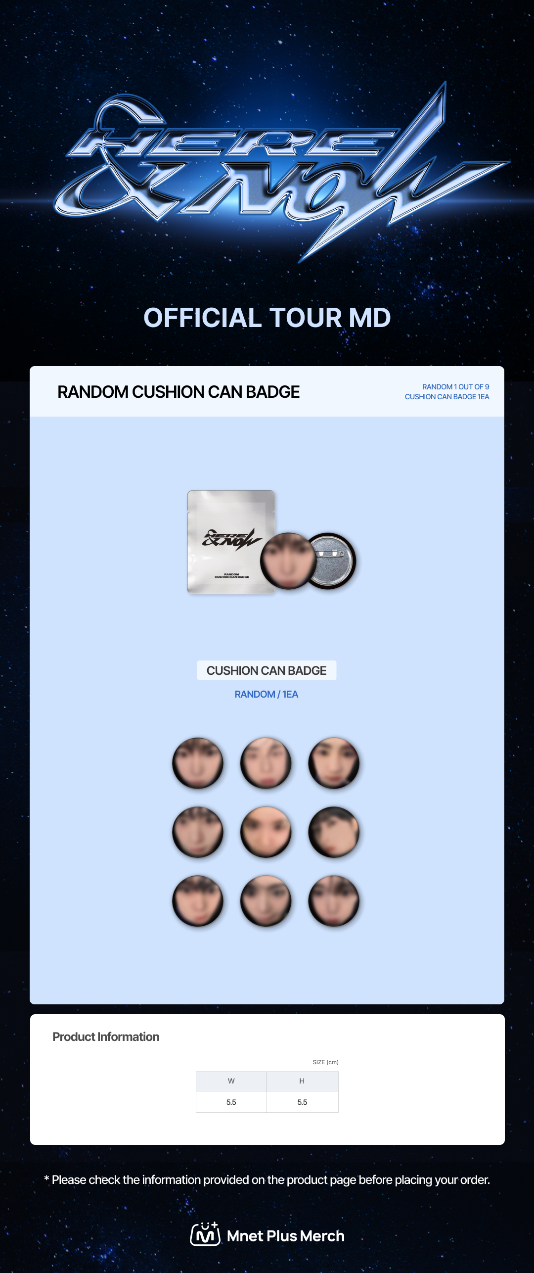 ZEROBASEONE RANDOM CUSHION CAN BADGE – IPDEOK MERCH ENTERPRISE