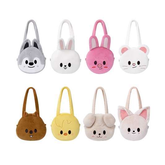 [PREORDER 16/5 CLOSED] STRAY KIDS <SKZOO EVERYWHERE ALL AROUND THE WORLD> SKZOO FACE SHOULDER BAG
