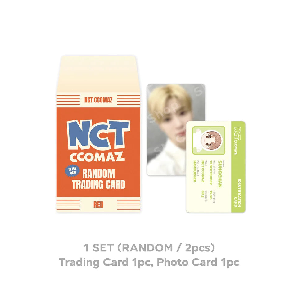 NCT <CCOMAZ GROCERY STORE> TRADING CARD (RED VER)