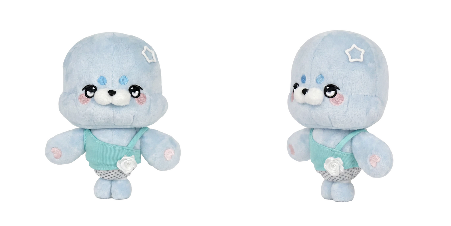 [PREORDER 30/7 CLOSED] RESCENE <REMINI Plush Keyring> Pretty girl Ver