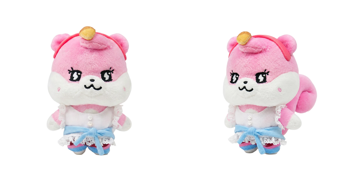 [PREORDER 30/7 CLOSED] RESCENE <REMINI Plush Keyring> Pretty girl Ver
