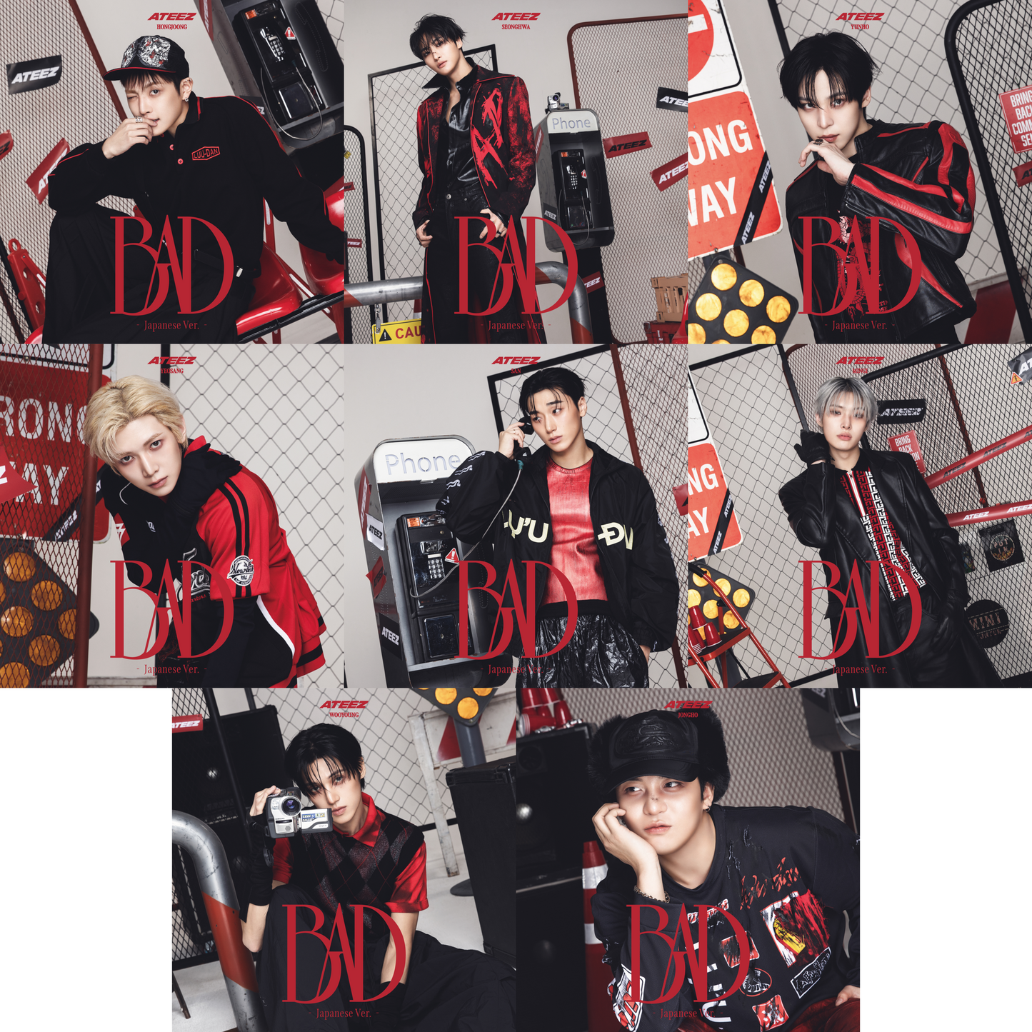 [PREORDER] ATEEZ <BAD> JAPANESE VER MEMBER SOLO EDITION