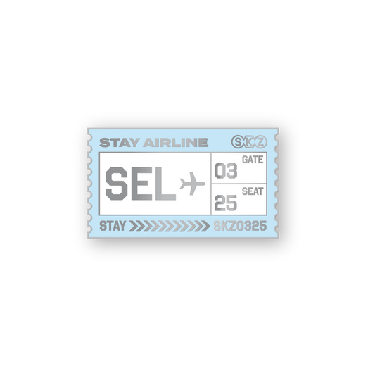 [PREORDER 16/5 CLOSED] STRAY KIDS <SKZOO EVERYWHERE ALL AROUND THE WORLD> METAL BADGE SEOUL Ver.