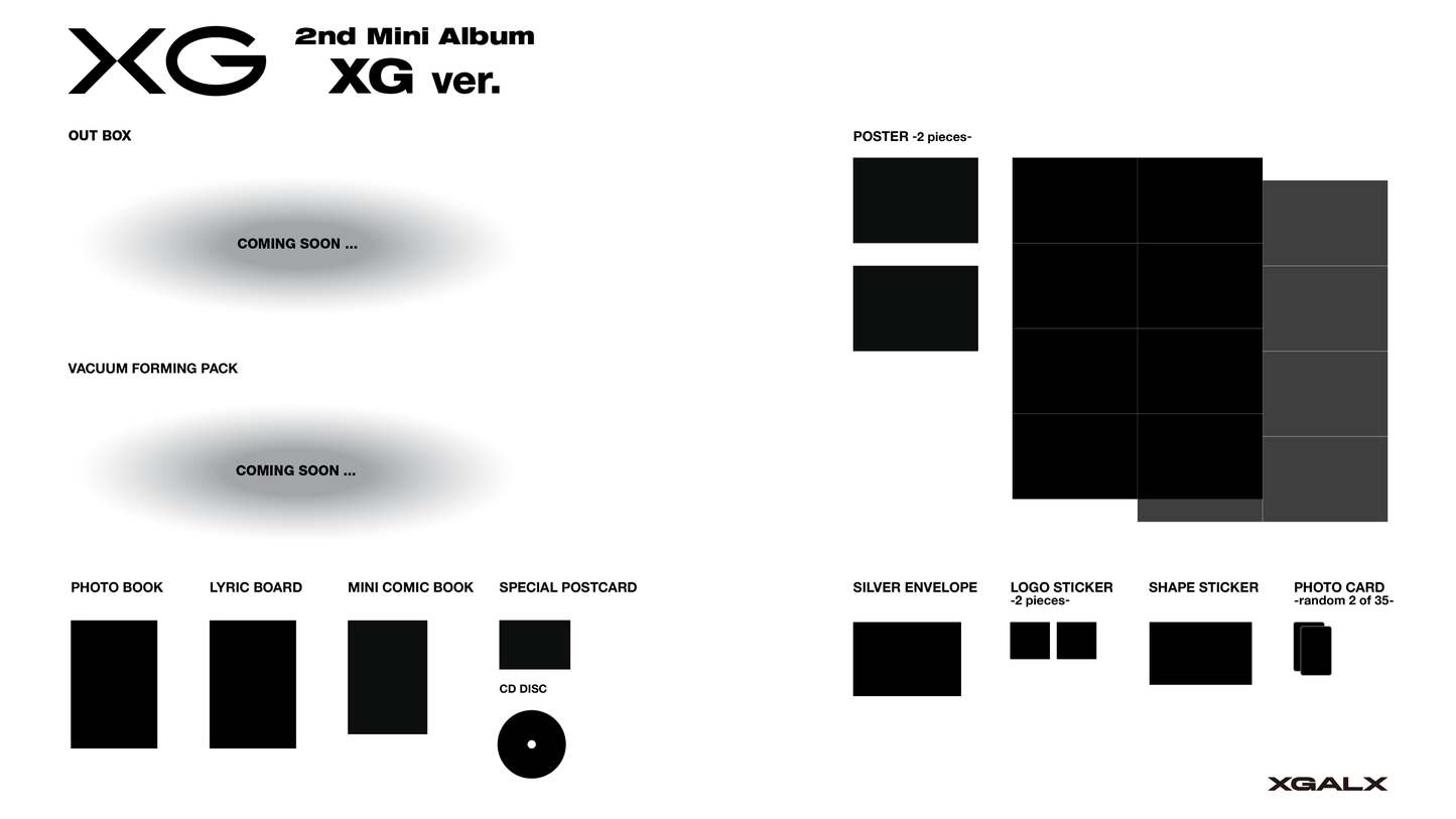 [PREORDER] XG <2nd Mini Album> XG Ver