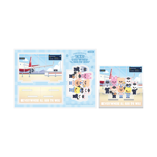 [PREORDER 16/5 CLOSED] STRAY KIDS <SKZOO EVERYWHERE ALL AROUND THE WORLD> SKZOO ACRYLIC STAND SEOUL Ver.