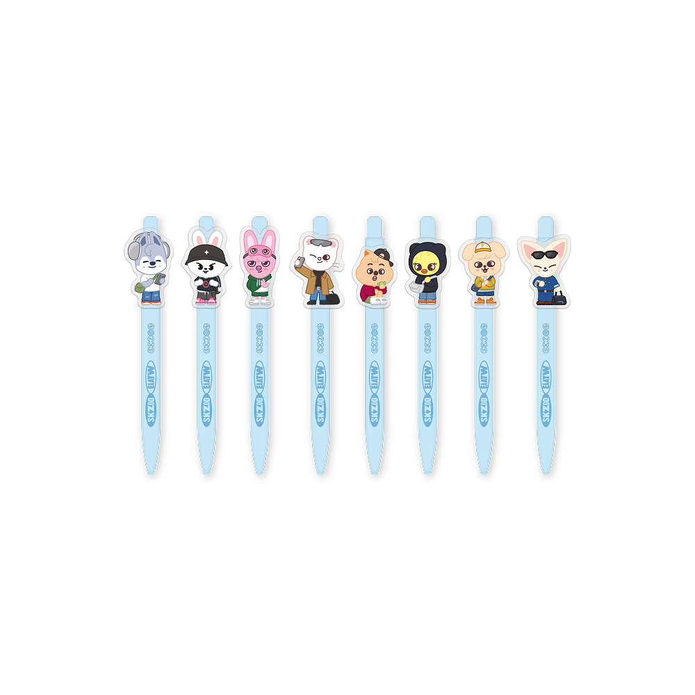 [PREORDER 16/5 CLOSED] STRAY KIDS <SKZOO EVERYWHERE ALL AROUND THE WORLD> SKZOO ACRYLIC GEL PEN