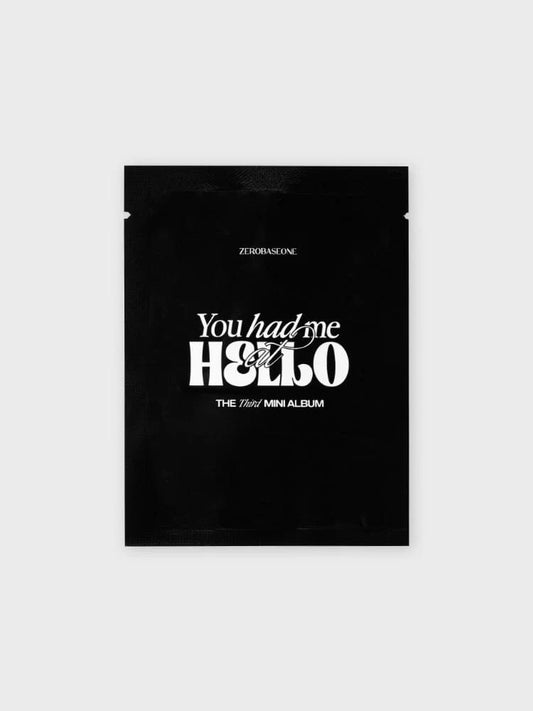 ZEROBASEONE <YOU HAD ME AT HELLO> LINEFRIENDS POP-UP TRADING CARD