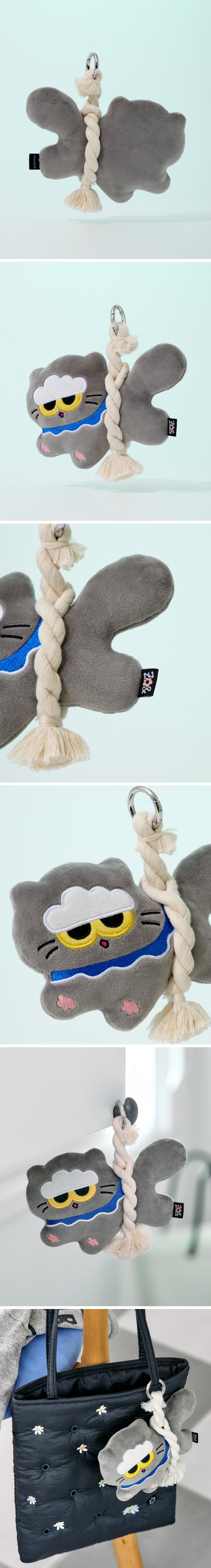[PREORDER] G-DRAGON <ZO&FRIENDS ZOA CROWN EDITION> LUCKY PLUSH KEYRING SIGNATURE