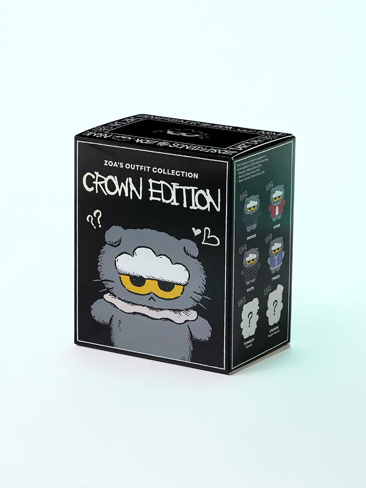 [PREORDER] G-DRAGON <ZO&FRIENDS ZOA CROWN EDITION> RANDOM PLUSH KEYRING CROWN EDITION